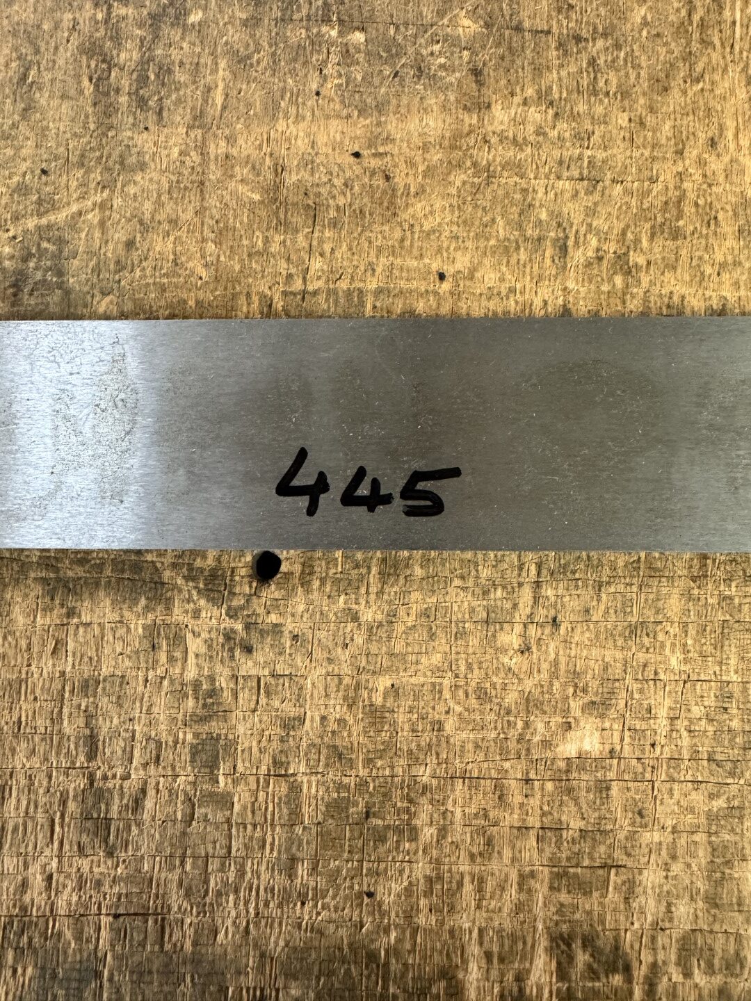 50 x 4 x 445mm Gauge Plate Off Cut - Image 3